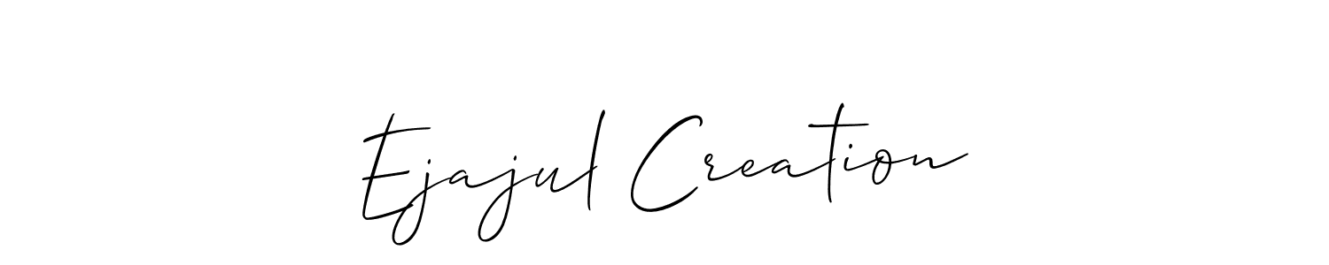 Here are the top 10 professional signature styles for the name Ejajul Creation. These are the best autograph styles you can use for your name. Ejajul Creation signature style 2 images and pictures png