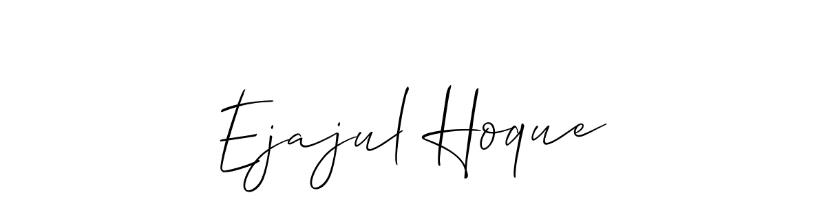 How to Draw Ejajul Hoque signature style? Allison_Script is a latest design signature styles for name Ejajul Hoque. Ejajul Hoque signature style 2 images and pictures png