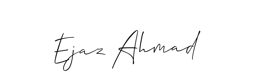 You can use this online signature creator to create a handwritten signature for the name Ejaz Ahmad. This is the best online autograph maker. Ejaz Ahmad signature style 2 images and pictures png