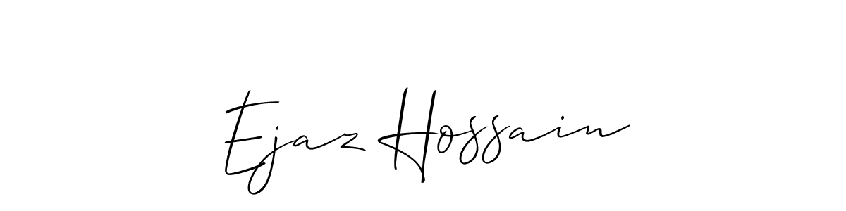 See photos of Ejaz Hossain official signature by Spectra . Check more albums & portfolios. Read reviews & check more about Allison_Script font. Ejaz Hossain signature style 2 images and pictures png