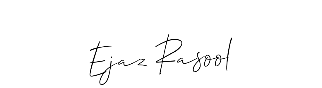 Make a short Ejaz Rasool signature style. Manage your documents anywhere anytime using Allison_Script. Create and add eSignatures, submit forms, share and send files easily. Ejaz Rasool signature style 2 images and pictures png