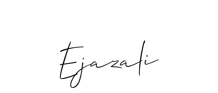 Make a short Ejazali signature style. Manage your documents anywhere anytime using Allison_Script. Create and add eSignatures, submit forms, share and send files easily. Ejazali signature style 2 images and pictures png