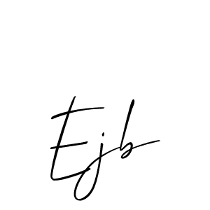 Use a signature maker to create a handwritten signature online. With this signature software, you can design (Allison_Script) your own signature for name Ejb. Ejb signature style 2 images and pictures png