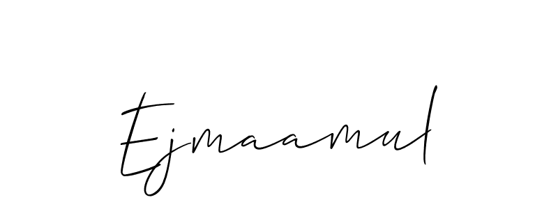 Check out images of Autograph of Ejmaamul name. Actor Ejmaamul Signature Style. Allison_Script is a professional sign style online. Ejmaamul signature style 2 images and pictures png