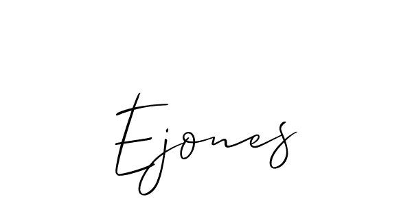 Make a beautiful signature design for name Ejones. Use this online signature maker to create a handwritten signature for free. Ejones signature style 2 images and pictures png