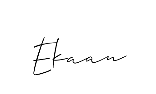 Allison_Script is a professional signature style that is perfect for those who want to add a touch of class to their signature. It is also a great choice for those who want to make their signature more unique. Get Ekaan name to fancy signature for free. Ekaan signature style 2 images and pictures png