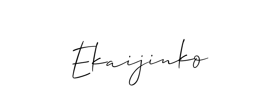 Make a beautiful signature design for name Ekaijinko. Use this online signature maker to create a handwritten signature for free. Ekaijinko signature style 2 images and pictures png