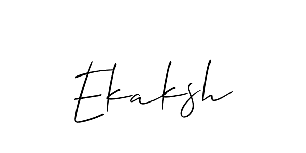 Similarly Allison_Script is the best handwritten signature design. Signature creator online .You can use it as an online autograph creator for name Ekaksh. Ekaksh signature style 2 images and pictures png