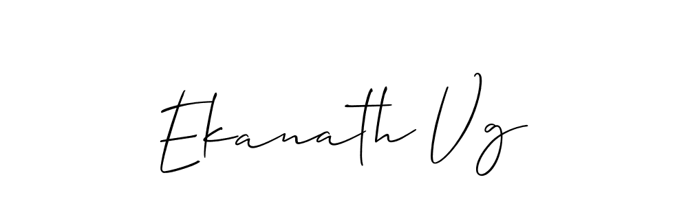 It looks lik you need a new signature style for name Ekanath Vg. Design unique handwritten (Allison_Script) signature with our free signature maker in just a few clicks. Ekanath Vg signature style 2 images and pictures png