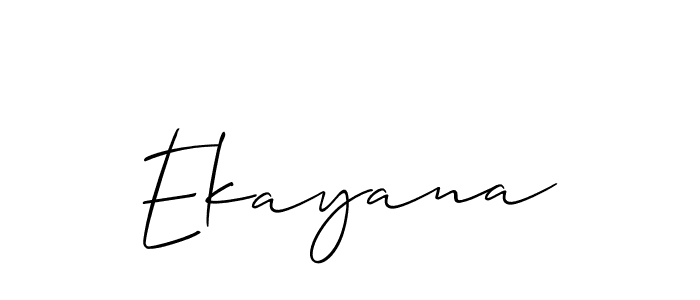 Make a beautiful signature design for name Ekayana. Use this online signature maker to create a handwritten signature for free. Ekayana signature style 2 images and pictures png