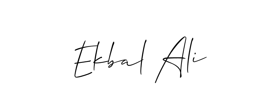 Once you've used our free online signature maker to create your best signature Allison_Script style, it's time to enjoy all of the benefits that Ekbal Ali name signing documents. Ekbal Ali signature style 2 images and pictures png
