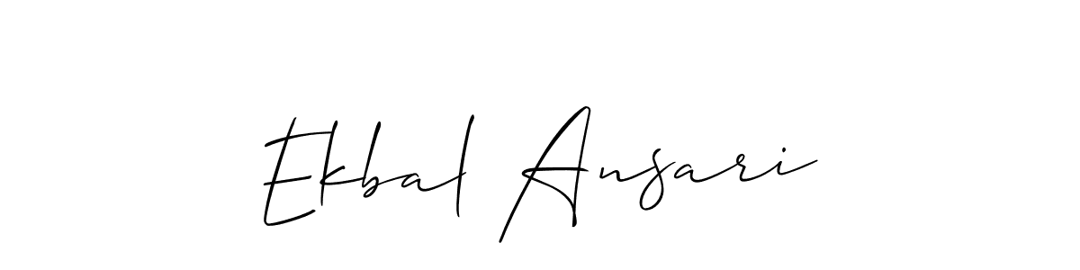 You can use this online signature creator to create a handwritten signature for the name Ekbal Ansari. This is the best online autograph maker. Ekbal Ansari signature style 2 images and pictures png