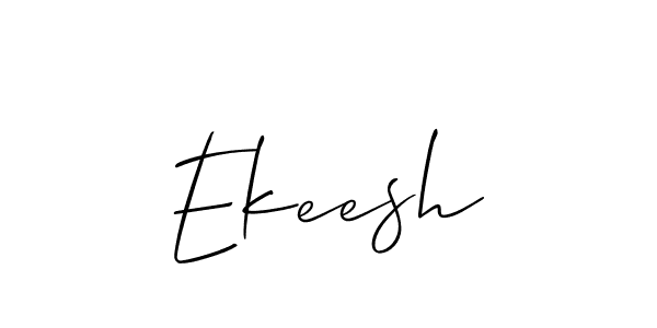 Also You can easily find your signature by using the search form. We will create Ekeesh name handwritten signature images for you free of cost using Allison_Script sign style. Ekeesh signature style 2 images and pictures png