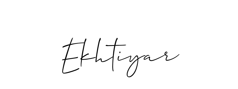 Once you've used our free online signature maker to create your best signature Allison_Script style, it's time to enjoy all of the benefits that Ekhtiyar name signing documents. Ekhtiyar signature style 2 images and pictures png