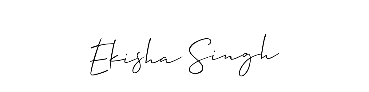 Best and Professional Signature Style for Ekisha Singh. Allison_Script Best Signature Style Collection. Ekisha Singh signature style 2 images and pictures png