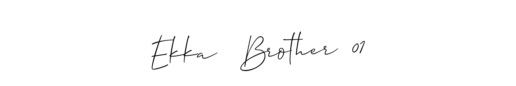 Best and Professional Signature Style for Ekka   Brother  01. Allison_Script Best Signature Style Collection. Ekka   Brother  01 signature style 2 images and pictures png