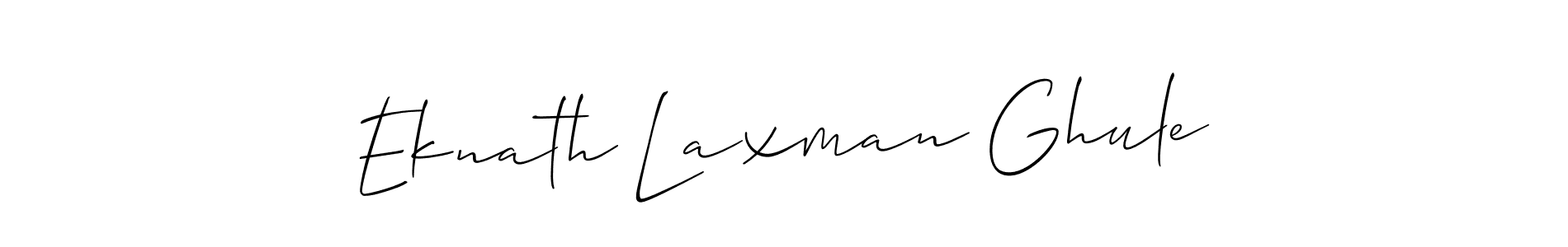 Make a beautiful signature design for name Eknath Laxman Ghule. Use this online signature maker to create a handwritten signature for free. Eknath Laxman Ghule signature style 2 images and pictures png