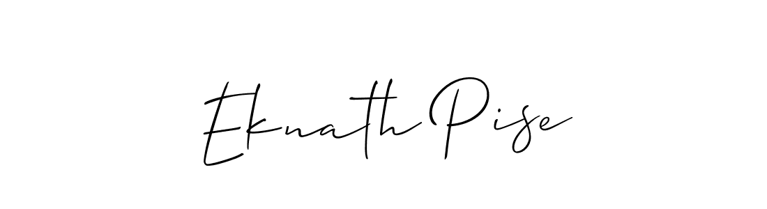 Best and Professional Signature Style for Eknath Pise. Allison_Script Best Signature Style Collection. Eknath Pise signature style 2 images and pictures png