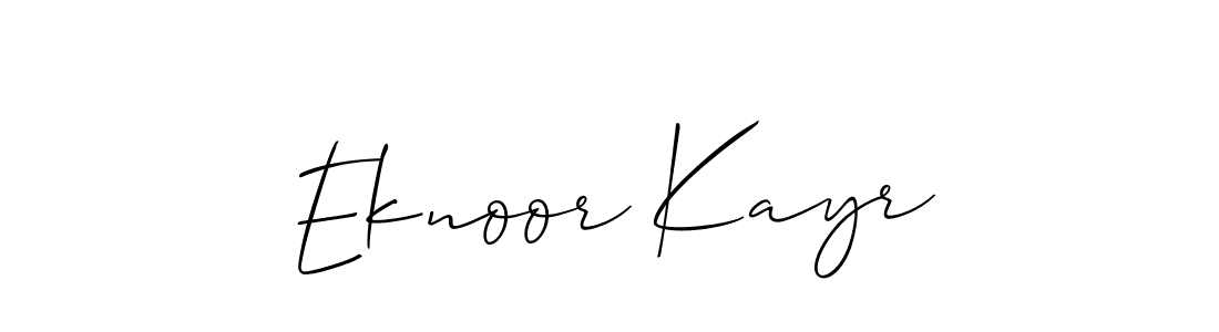 Check out images of Autograph of Eknoor Kayr name. Actor Eknoor Kayr Signature Style. Allison_Script is a professional sign style online. Eknoor Kayr signature style 2 images and pictures png