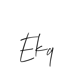 See photos of Ekq official signature by Spectra . Check more albums & portfolios. Read reviews & check more about Allison_Script font. Ekq signature style 2 images and pictures png