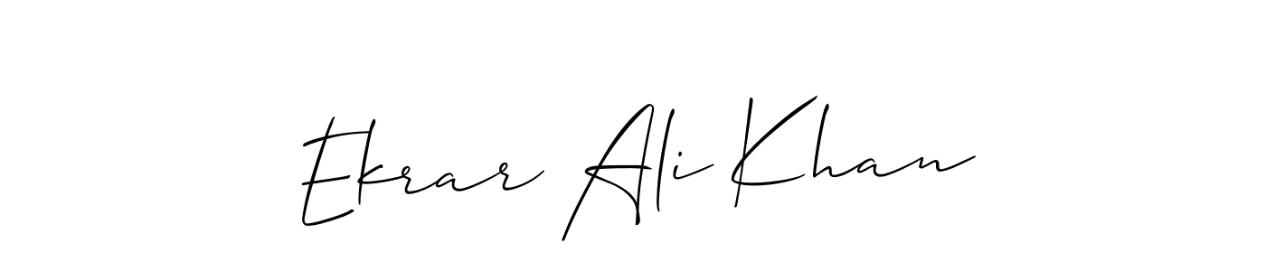 See photos of Ekrar Ali Khan official signature by Spectra . Check more albums & portfolios. Read reviews & check more about Allison_Script font. Ekrar Ali Khan signature style 2 images and pictures png
