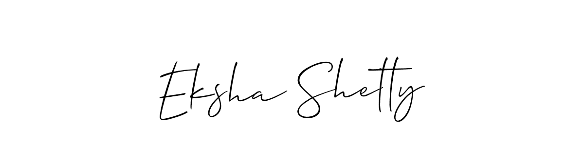 You can use this online signature creator to create a handwritten signature for the name Eksha Shetty. This is the best online autograph maker. Eksha Shetty signature style 2 images and pictures png