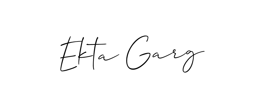 See photos of Ekta Garg official signature by Spectra . Check more albums & portfolios. Read reviews & check more about Allison_Script font. Ekta Garg signature style 2 images and pictures png