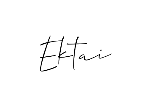 Here are the top 10 professional signature styles for the name Ektai. These are the best autograph styles you can use for your name. Ektai signature style 2 images and pictures png