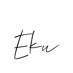 Here are the top 10 professional signature styles for the name Eku. These are the best autograph styles you can use for your name. Eku signature style 2 images and pictures png