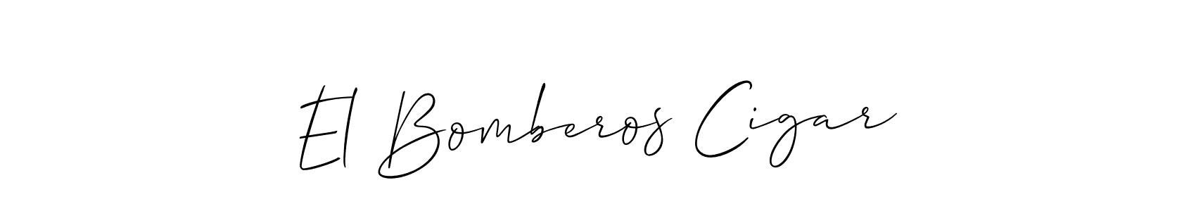 See photos of El Bomberos Cigar official signature by Spectra . Check more albums & portfolios. Read reviews & check more about Allison_Script font. El Bomberos Cigar signature style 2 images and pictures png