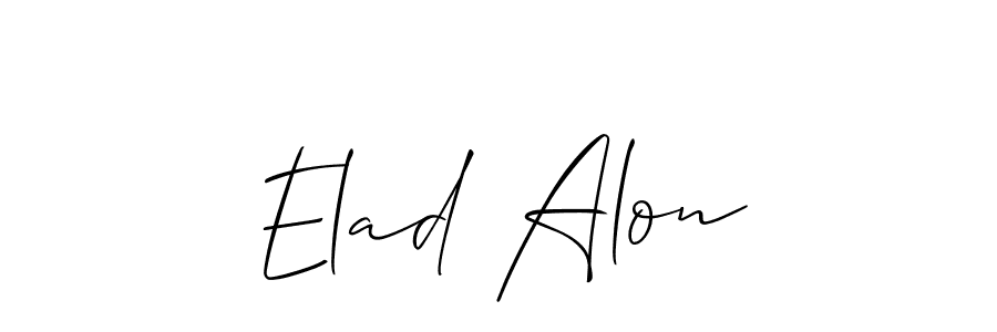 Check out images of Autograph of Elad Alon name. Actor Elad Alon Signature Style. Allison_Script is a professional sign style online. Elad Alon signature style 2 images and pictures png