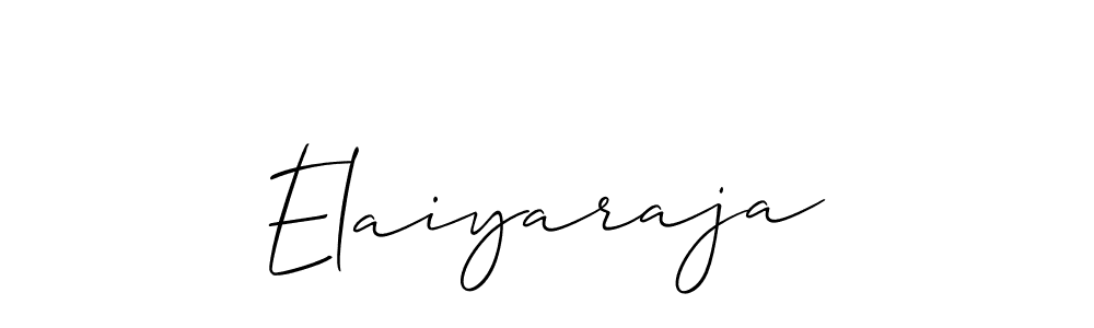 It looks lik you need a new signature style for name Elaiyaraja. Design unique handwritten (Allison_Script) signature with our free signature maker in just a few clicks. Elaiyaraja signature style 2 images and pictures png