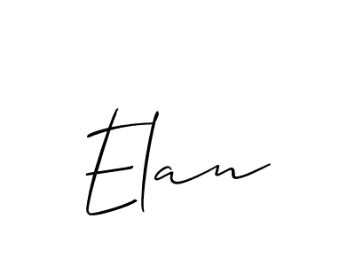 How to make Elan name signature. Use Allison_Script style for creating short signs online. This is the latest handwritten sign. Elan signature style 2 images and pictures png