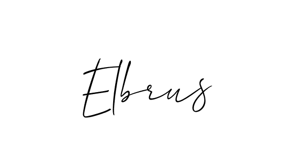 Once you've used our free online signature maker to create your best signature Allison_Script style, it's time to enjoy all of the benefits that Elbrus name signing documents. Elbrus signature style 2 images and pictures png
