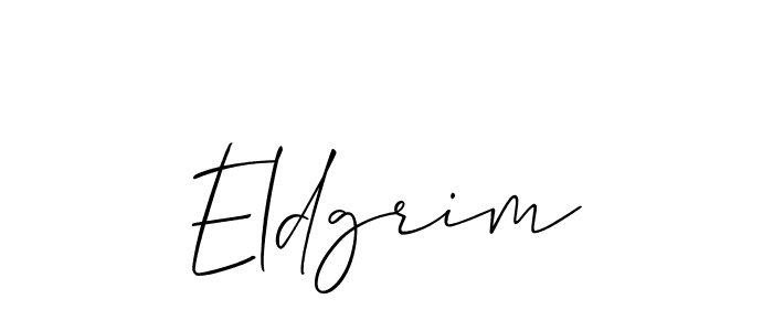 Make a beautiful signature design for name Eldgrim. Use this online signature maker to create a handwritten signature for free. Eldgrim signature style 2 images and pictures png