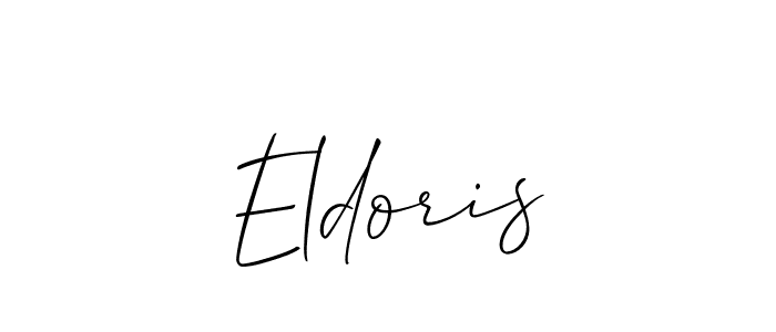 How to Draw Eldoris signature style? Allison_Script is a latest design signature styles for name Eldoris. Eldoris signature style 2 images and pictures png