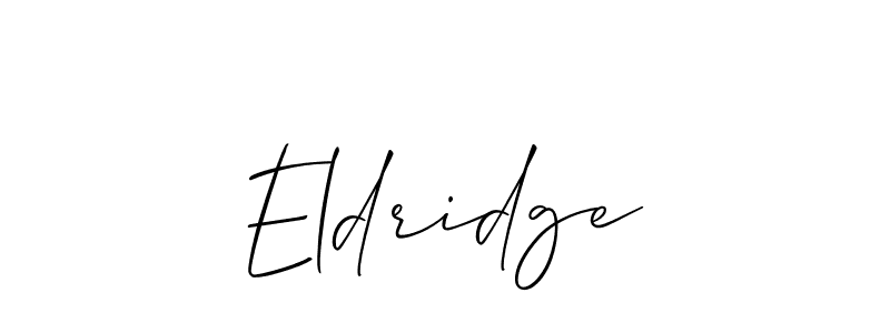 How to Draw Eldridge signature style? Allison_Script is a latest design signature styles for name Eldridge. Eldridge signature style 2 images and pictures png