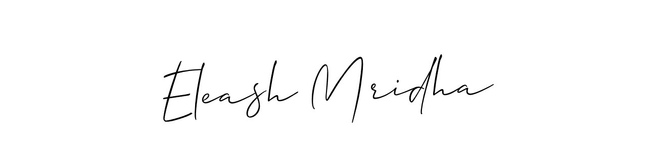 if you are searching for the best signature style for your name Eleash Mridha. so please give up your signature search. here we have designed multiple signature styles  using Allison_Script. Eleash Mridha signature style 2 images and pictures png