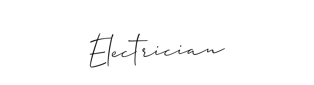 You can use this online signature creator to create a handwritten signature for the name Electrician. This is the best online autograph maker. Electrician signature style 2 images and pictures png