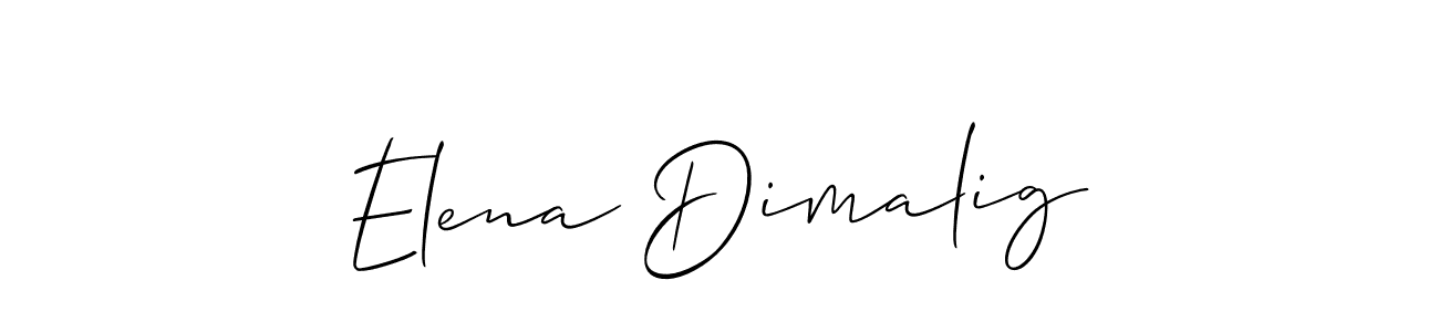 See photos of Elena Dimalig official signature by Spectra . Check more albums & portfolios. Read reviews & check more about Allison_Script font. Elena Dimalig signature style 2 images and pictures png