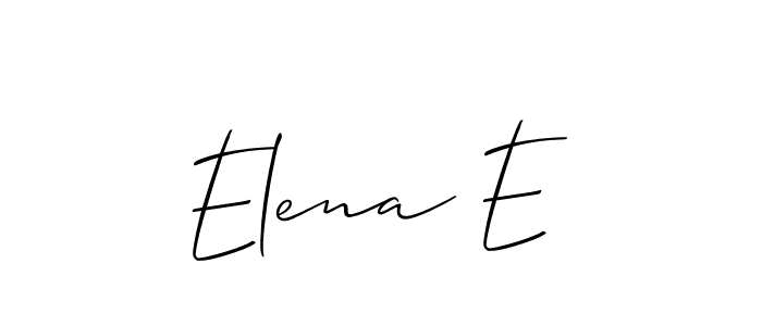 See photos of Elena E official signature by Spectra . Check more albums & portfolios. Read reviews & check more about Allison_Script font. Elena E signature style 2 images and pictures png