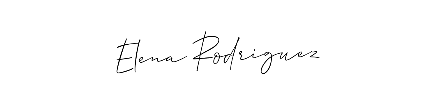 Also You can easily find your signature by using the search form. We will create Elena Rodriguez name handwritten signature images for you free of cost using Allison_Script sign style. Elena Rodriguez signature style 2 images and pictures png