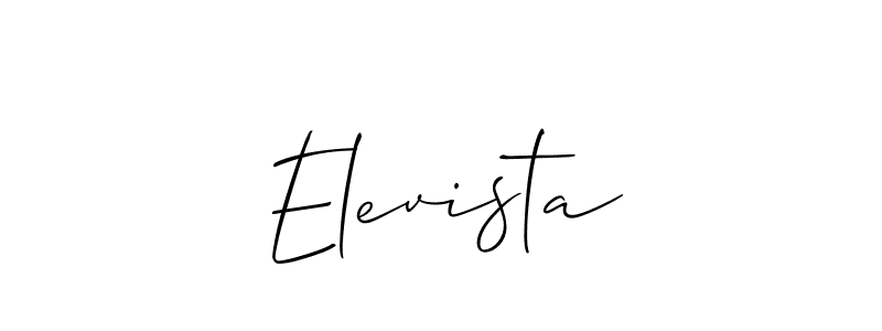 Once you've used our free online signature maker to create your best signature Allison_Script style, it's time to enjoy all of the benefits that Elevista name signing documents. Elevista signature style 2 images and pictures png