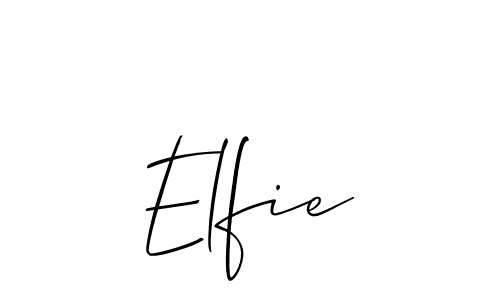 Once you've used our free online signature maker to create your best signature Allison_Script style, it's time to enjoy all of the benefits that Elfie name signing documents. Elfie signature style 2 images and pictures png