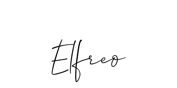 Check out images of Autograph of Elfreo name. Actor Elfreo Signature Style. Allison_Script is a professional sign style online. Elfreo signature style 2 images and pictures png