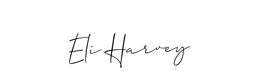 if you are searching for the best signature style for your name Eli Harvey. so please give up your signature search. here we have designed multiple signature styles  using Allison_Script. Eli Harvey signature style 2 images and pictures png