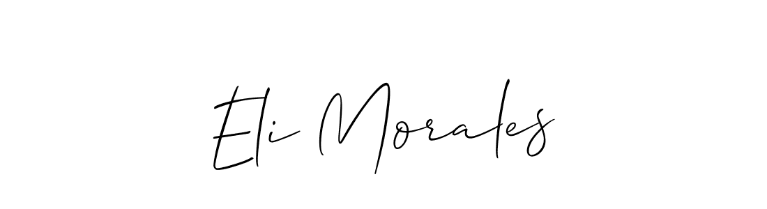 Similarly Allison_Script is the best handwritten signature design. Signature creator online .You can use it as an online autograph creator for name Eli Morales. Eli Morales signature style 2 images and pictures png
