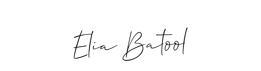 Once you've used our free online signature maker to create your best signature Allison_Script style, it's time to enjoy all of the benefits that Elia Batool name signing documents. Elia Batool signature style 2 images and pictures png