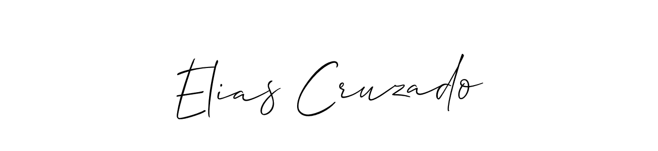 Create a beautiful signature design for name Elias Cruzado. With this signature (Allison_Script) fonts, you can make a handwritten signature for free. Elias Cruzado signature style 2 images and pictures png