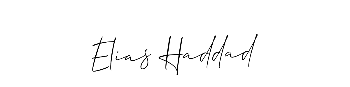 Similarly Allison_Script is the best handwritten signature design. Signature creator online .You can use it as an online autograph creator for name Elias Haddad. Elias Haddad signature style 2 images and pictures png